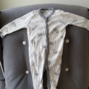 🐝Burt's Bees Baby Footed Pajamas🐝